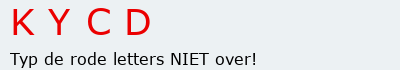 Bevestigingscode