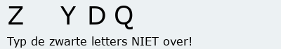Bevestigingscode
