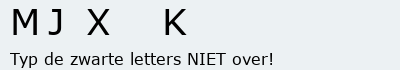 Bevestigingscode