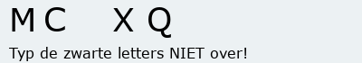 Bevestigingscode