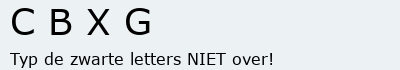 Bevestigingscode