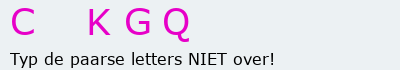 Bevestigingscode