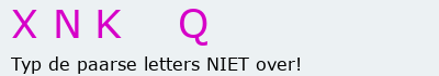 Bevestigingscode