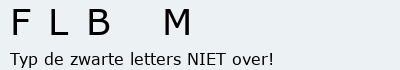 Bevestigingscode