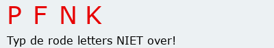 Bevestigingscode