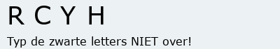Bevestigingscode