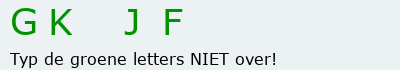 Bevestigingscode