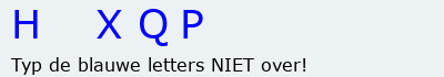 Bevestigingscode