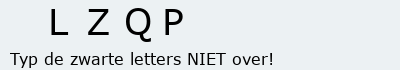 Bevestigingscode