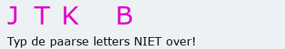 Bevestigingscode