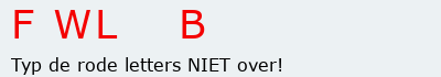 Bevestigingscode