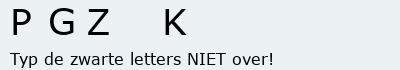 Bevestigingscode