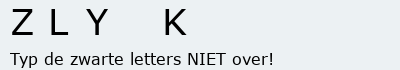 Bevestigingscode