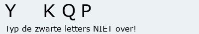 Bevestigingscode