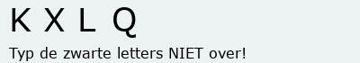Bevestigingscode