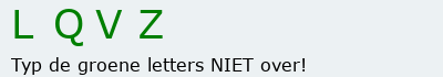 Bevestigingscode