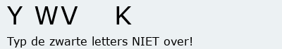 Bevestigingscode
