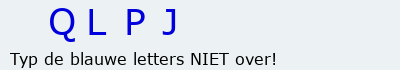 Bevestigingscode