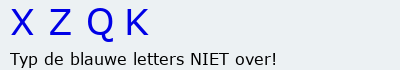 Bevestigingscode
