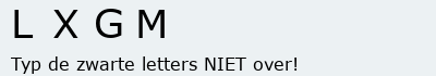 Bevestigingscode