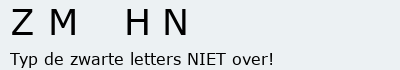 Bevestigingscode