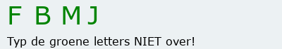 Bevestigingscode