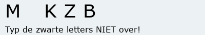 Bevestigingscode