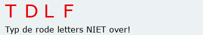 Bevestigingscode