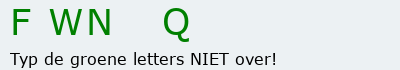 Bevestigingscode