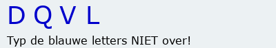 Bevestigingscode