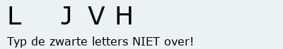 Bevestigingscode
