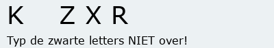Bevestigingscode