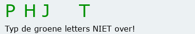Bevestigingscode