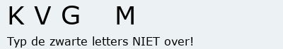 Bevestigingscode