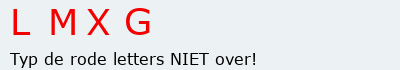 Bevestigingscode