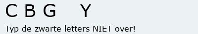 Bevestigingscode