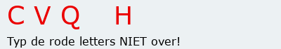 Bevestigingscode