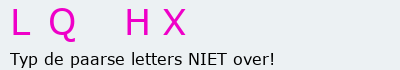 Bevestigingscode