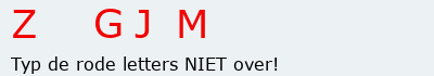 Bevestigingscode