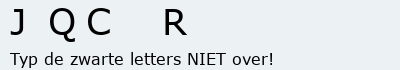 Bevestigingscode