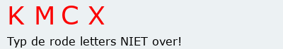 Bevestigingscode