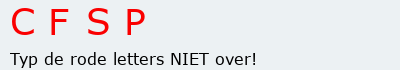 Bevestigingscode