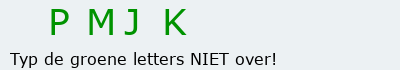 Bevestigingscode