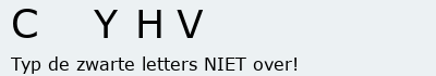 Bevestigingscode