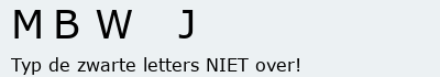 Bevestigingscode