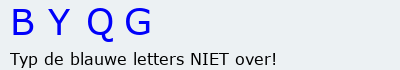 Bevestigingscode