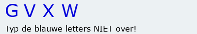 Bevestigingscode