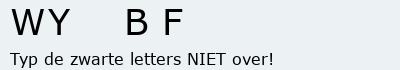 Bevestigingscode