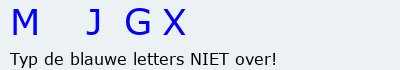 Bevestigingscode