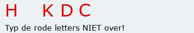 Bevestigingscode